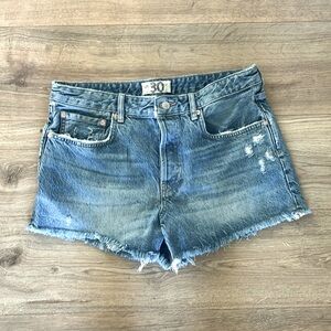 Free People Jean Shorts
